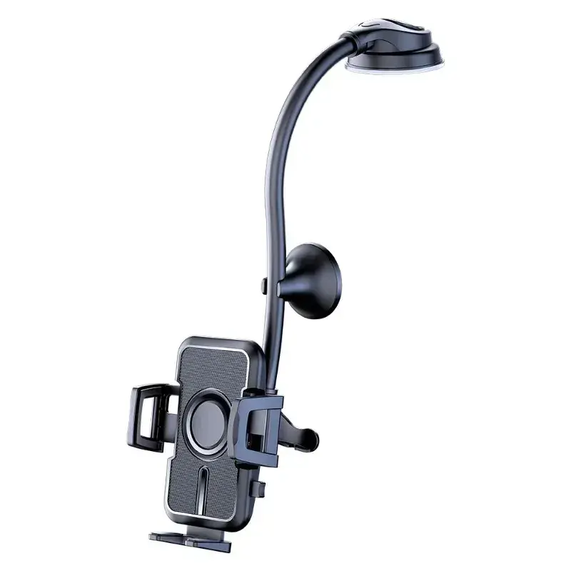 Keynew 0259 Universal 360° Rotatable Car Phone Holder - Suction Cup Mount for Dashboard/Windshield